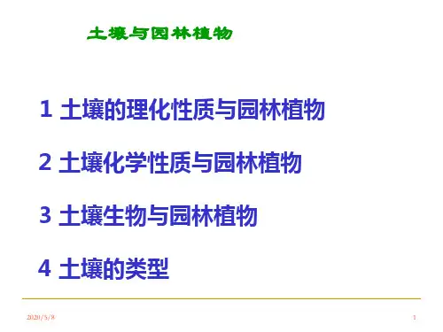 土壤土层结构