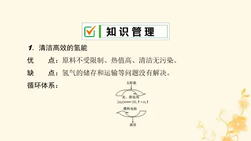 九年级化学下册第十一单元化学与社会发展第一节化学与能源开发课件(新版)鲁教版