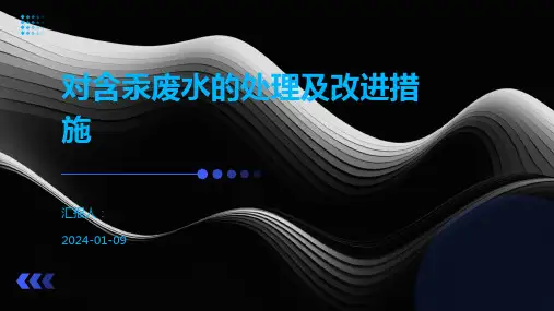 对含汞废水的处理及改进措施