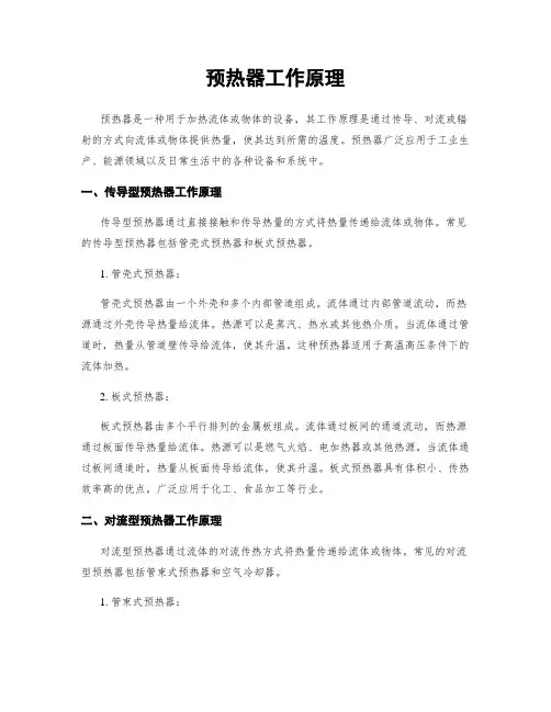 预热器工作原理