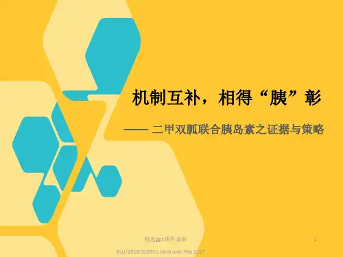 二甲双胍PPT课件