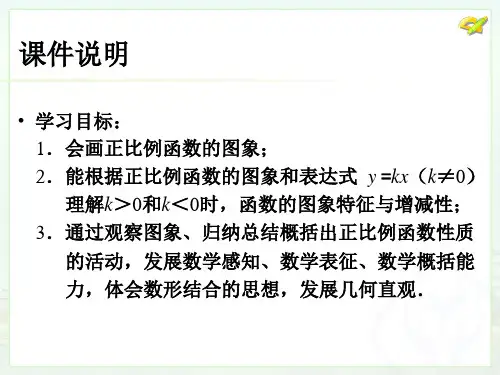 1921正比例函数第2课时