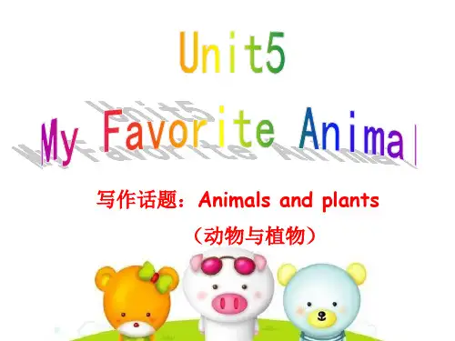 七年级英语下册写作教程课件：Unit 5 My favorite animal (共38张PPT)