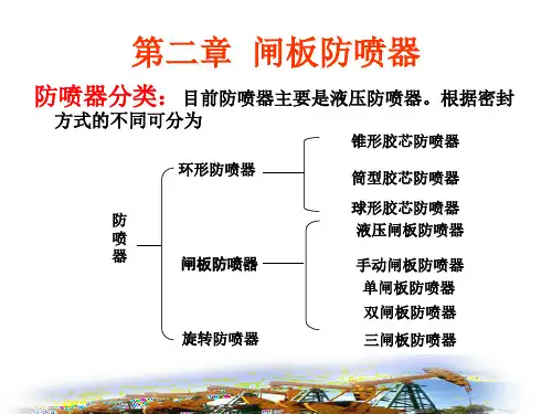 第二章  闸板防喷器