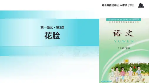 六年级下册语文课件1花脸｜鄂教版 (共18张PPT)