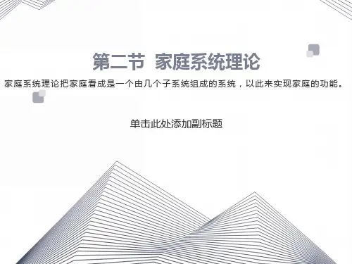 家庭社会工作课件