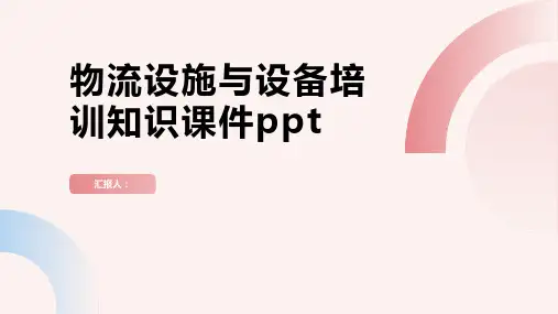物流设施与设备培训知识课件ppt精品模板分享(带动画)