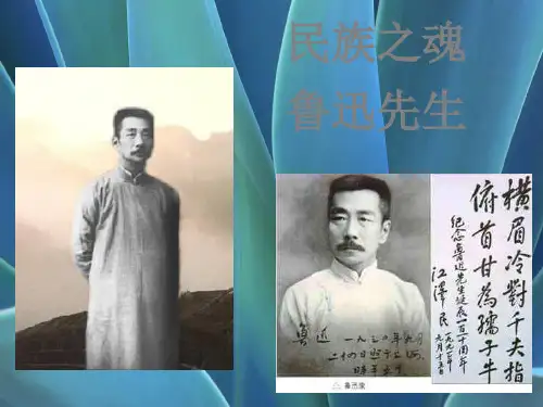 鲁迅先生简介