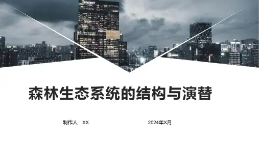 森林生态系统的结构与演替