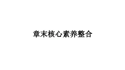 人教版高中生物必修第2册 第6章 生物的进化 章末核心素养整合