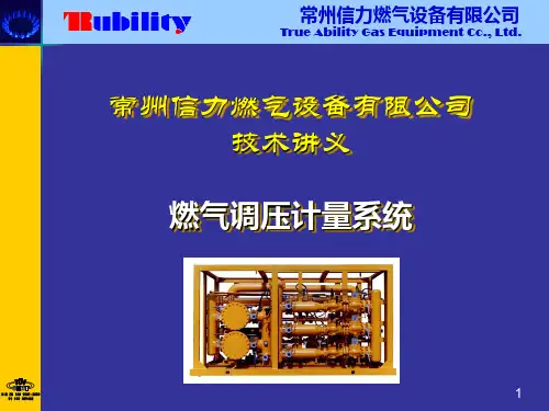 调压计量系统