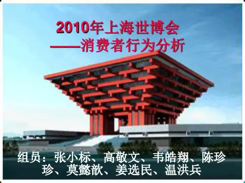 2010年上海世博会消费者行为分析