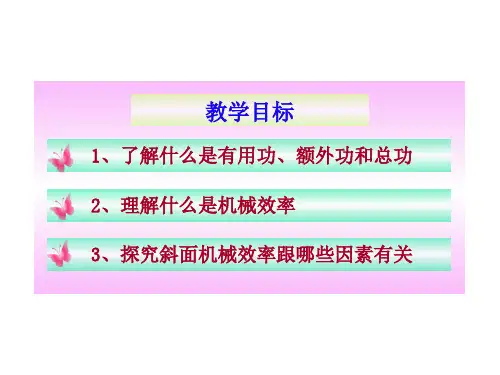 九年级物理机械效率ppt课件