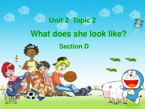 仁爱英语七年级上册 Unit2 Topic2 Section D 课件
