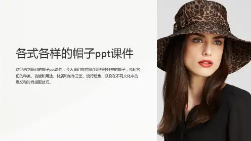 各式各样的帽子课件
