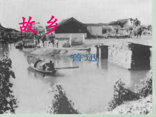 故乡鲁迅专题知识公开课获奖课件省赛课一等奖课件