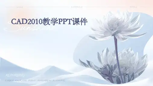 cad2010教学ppt课件