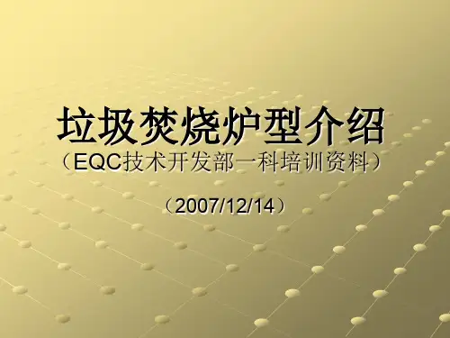 所有垃圾焚烧炉型介绍