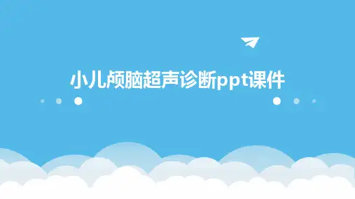 小儿颅脑超声诊断ppt课件