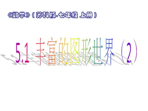 苏科版七年级上册5.1丰富的图形世界(2)课件(共18张PPT)