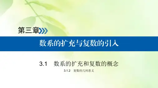 2019-2020学年人教A版高中数学选修2-2课件：第3章 数系的扩充与复数的引入3.1.2