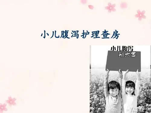 腹泻护理查房 ppt课件