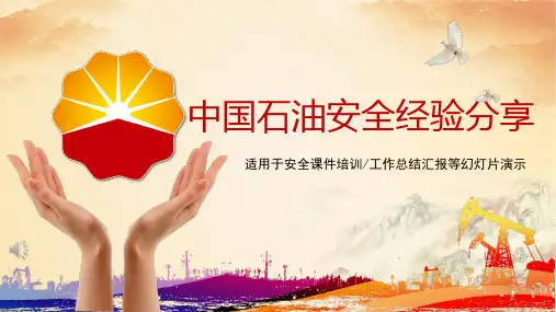 中国石油安全经验分享案例PPT课件