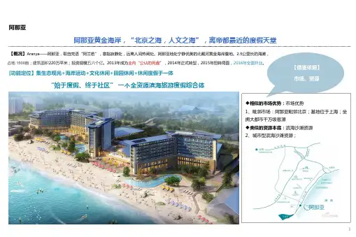 文旅度假地产：阿那亚黄金海岸最详解(精品)