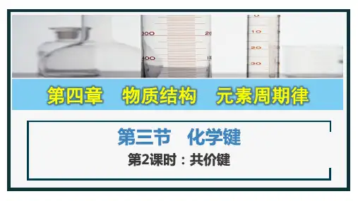 4.3.2 化学键(第二课时)(课件)高一化学(人教版2019必修第一册)