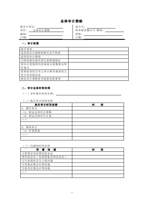 2-1总体审计策略[3页]
