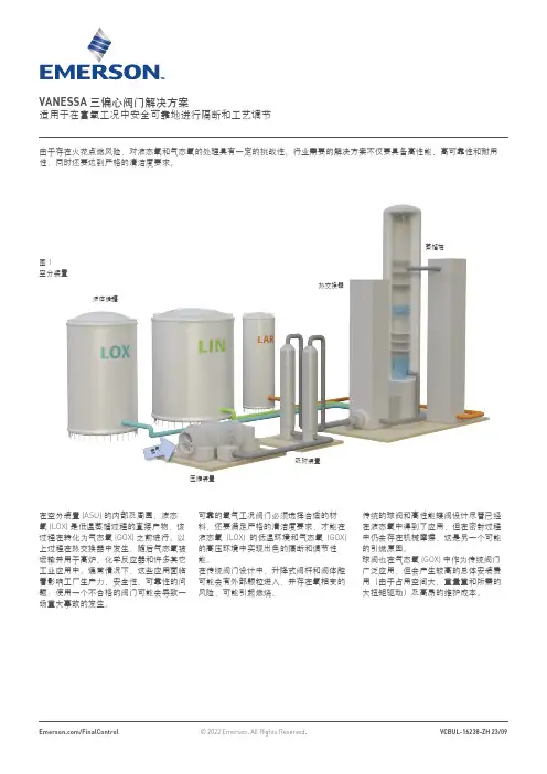 艾默生 VANESSA 三偏心阀门解决方案 使用说明书