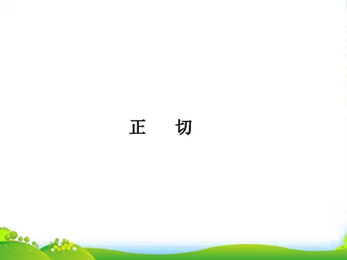 湘教版九年级数学上册《 正切练习》课件