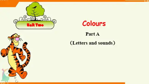 人教PEP版小学英语三年级上册《Unit2 Part A Letters and sounds》教学课件PPT