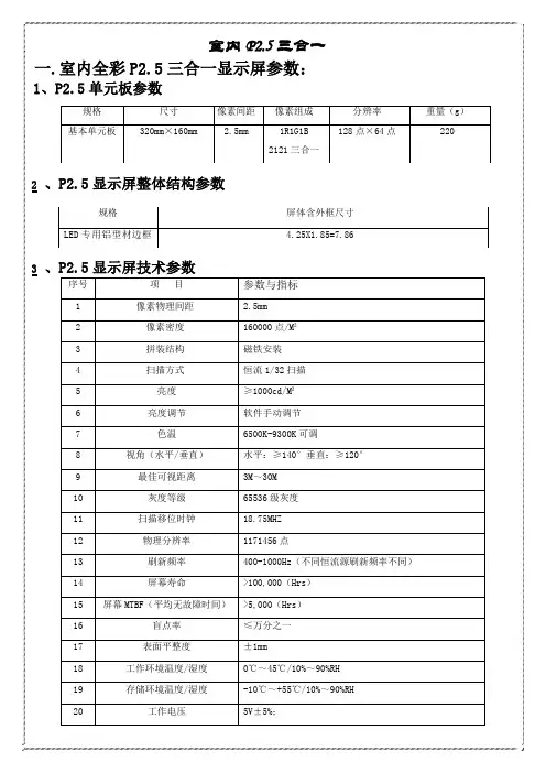 法学会室内高清P25报价表无价格