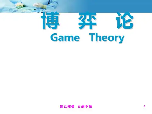 博弈论概述