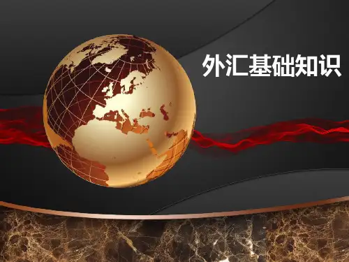 外汇基础知识 PPT完整版