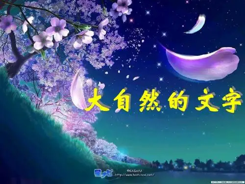 《24大自然的文字》