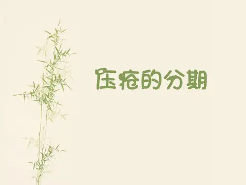 压疮的分期