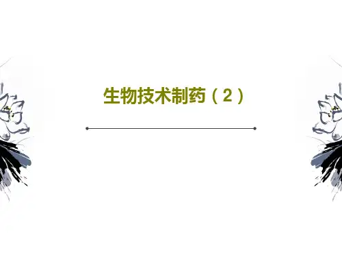 生物技术制药(2)PPT文档共106页