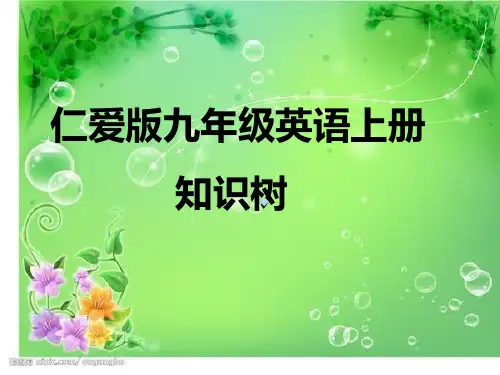 仁爱版九年级英语知识树课件
