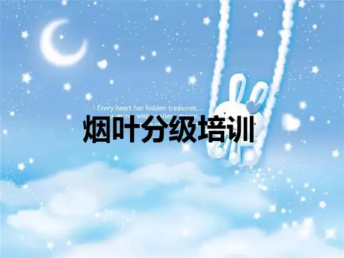 烟叶分级培训课件