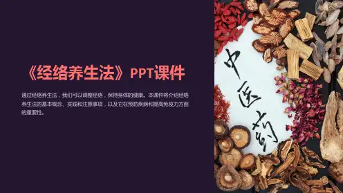 《经络养生法》课件