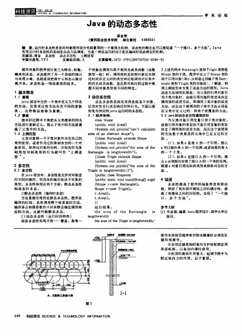 Java的动态多态性