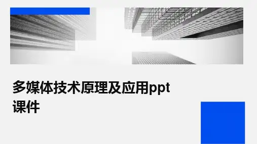 2024版多媒体技术原理及应用ppt课件
