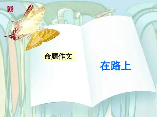 在路上作文范文