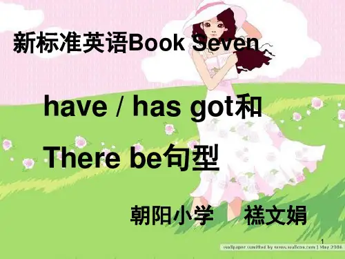 have got  has got和There be句型(课堂PPT)