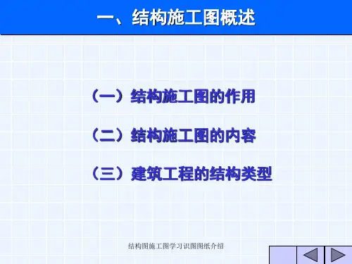 结构图施工图学习识图图纸介绍课件