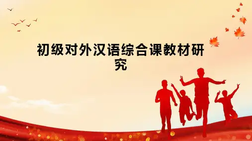 初级对外汉语综合课教材研究