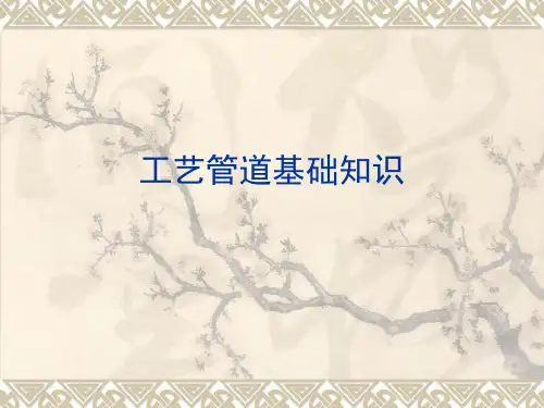 工艺管道基础知识资料