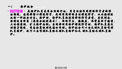 中学体育篮球教学篮球战术配合动画演示级适用PPT课件